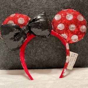 Minnie polka dot ears